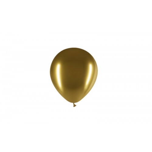   100 GLOBOS 5" 45B01 BRILL ORO