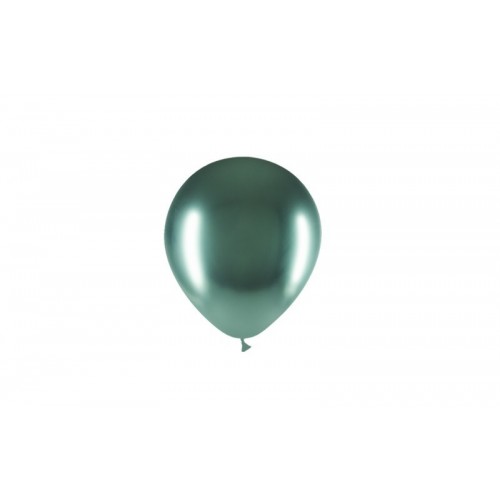   100 GLOBOS 5" 45B03 BRILL VERDE BO