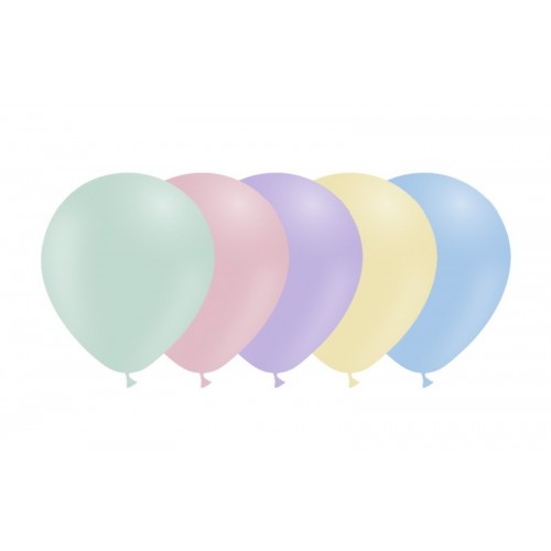   100 GLOBOS 5" 45T MATTE COL.SURT