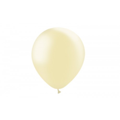   50 GLOBOS 12" 112M81 METAL MARFIL
