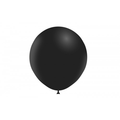   25 GLOBOS 18" 118P41 NEGRO