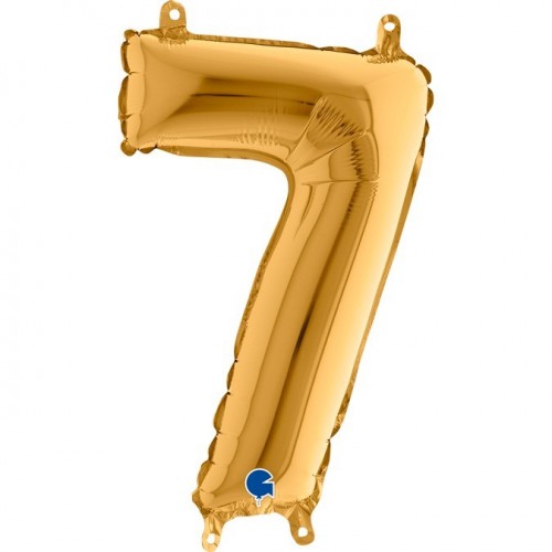  GLOBO 14" FOIL FORMA N7 ORO