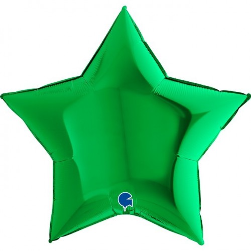   GLOBO 36" FOIL ESTRELLA VERDE