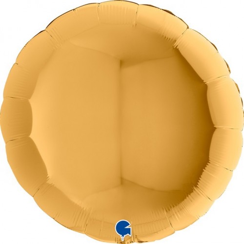   GLOBO 36" FOIL REDONDO ORO