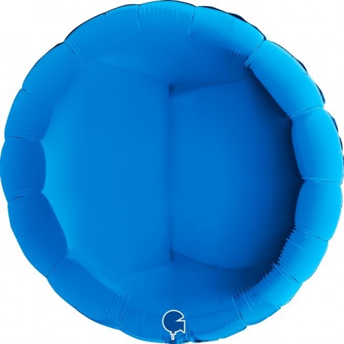   GLOBO 36" FOIL REDONDO AZUL