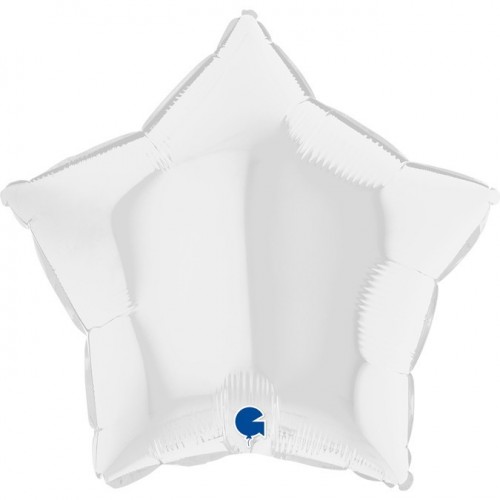   GLOBO 18" FOIL ESTRELLA BLANCO