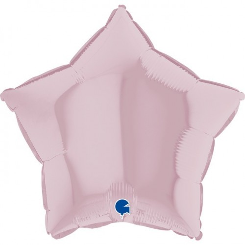  GLOBO 18" FOIL ESTRELLA ROSA