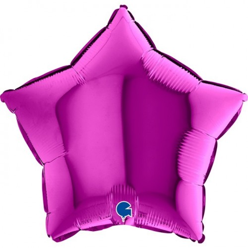   GLOBO 18" FOIL ESTRELLA VIOLETA