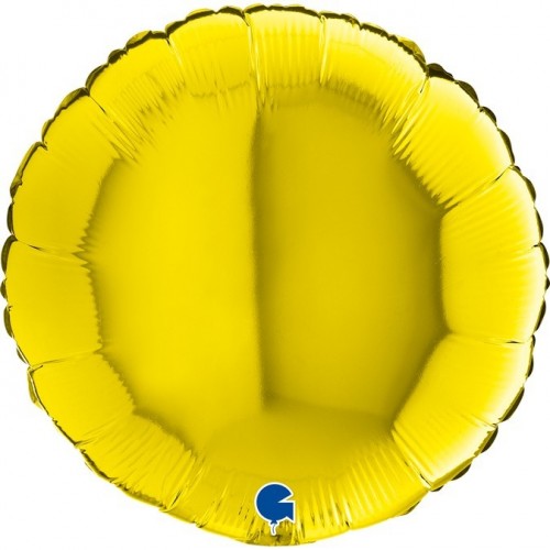     GLOBO 18" FOIL REDONDO AMARILLO