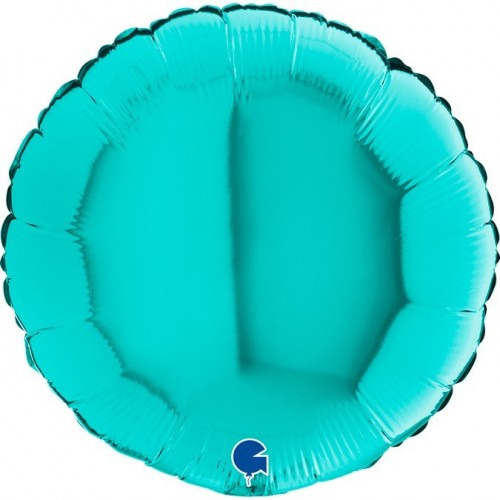  GLOBO 18" FOIL REDOND AZUL TIFFA