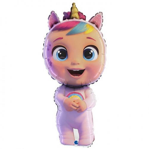   GLOBO 40" FOIL FORMA  BEBE LLORN