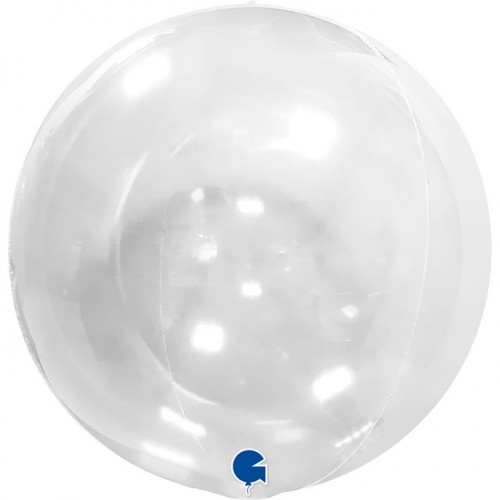   GLOBO 15" BURBUJA TRANS. VALVU 4D