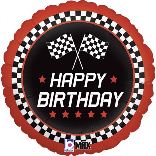   GLOBO 18" FOIL BIRHDAY FORMULA