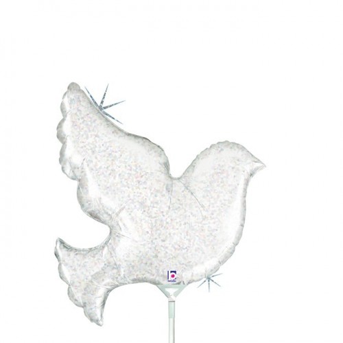 GLOBO 14" PALO FOIL FORMA PALOMA