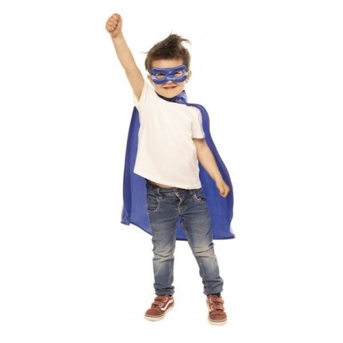   SET INFANTIL CAPA ANTIFAZ AZUL