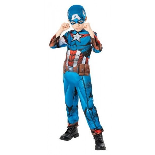 L DISFRAZ 3A4AÑOS CAPITAN AMERICA GREE