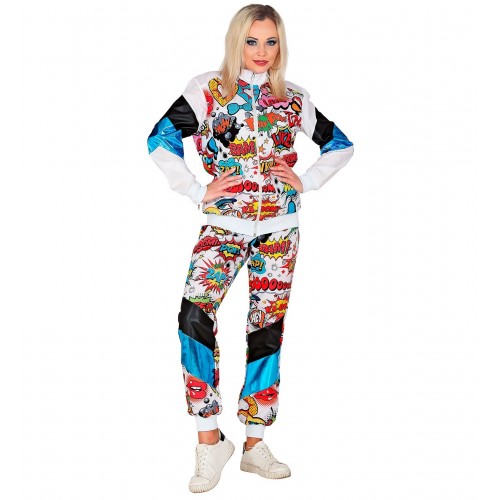  DISFRAZ T-XL CHANDAL POP NEON