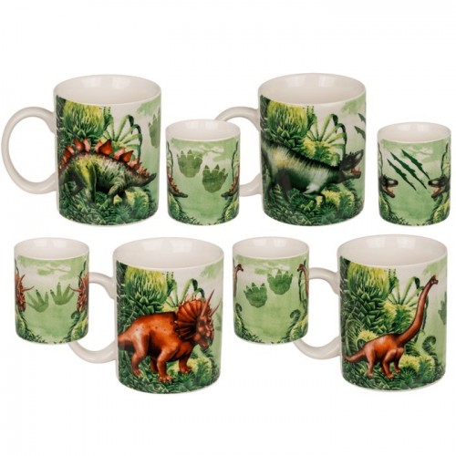 TAZA PORCELANA DINOSAURIO