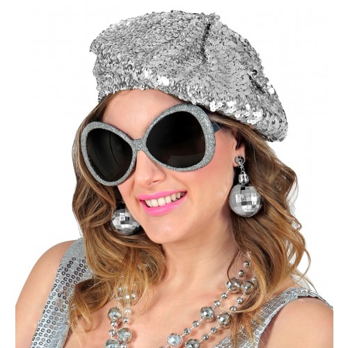 BOINA GAFAS PENDIENTES DE DISCOTECA