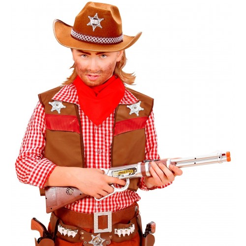 CHALECO T-8-10 INF VAQUERO MARRON