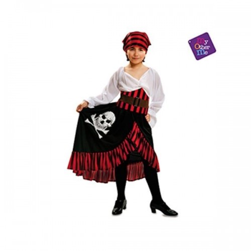 DISFRAZ 7A9AÑOS PIRATA FALDA CALAVER