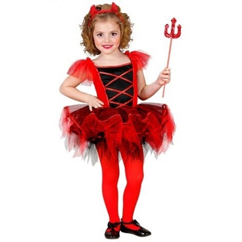 DISFRAZ 3A4AÑOS DIABLITA BAILARINA
