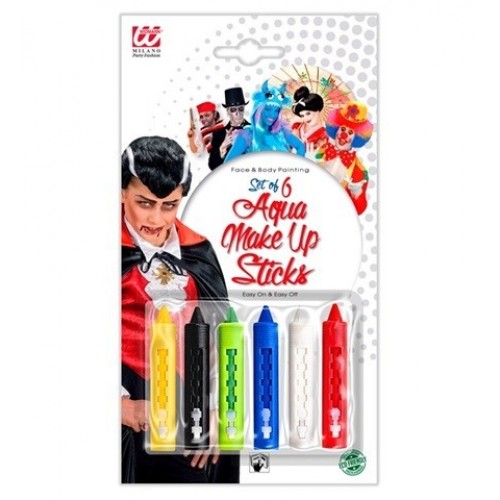 6 BARRAS MAQUILLAJE C/DISPENSADOR