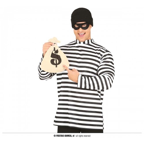 SET LADRON ANTIFAZ CAMISA BOLSA DINERO