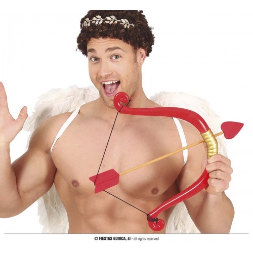SET ARCO CUPIDO FLECHA 58CM