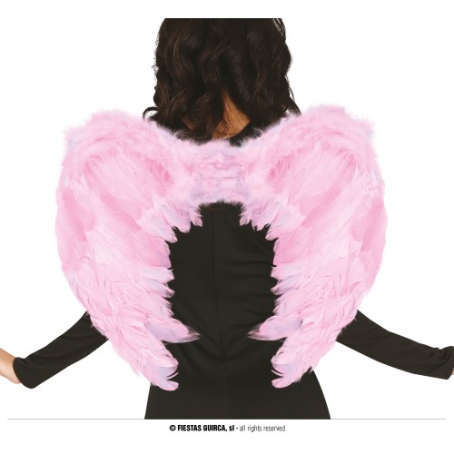   ALAS PLUMAS ROSA 50X40CMS