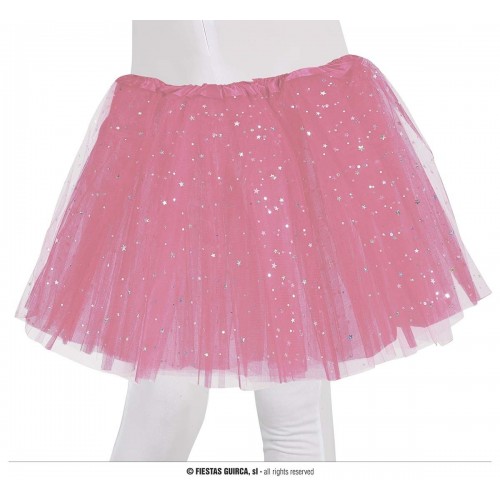 TUTU ROSA CON ESTRELLA 30CMS