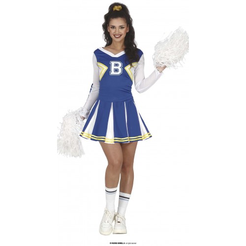  DISFRAZ T-S ANIMADORA AZUL B