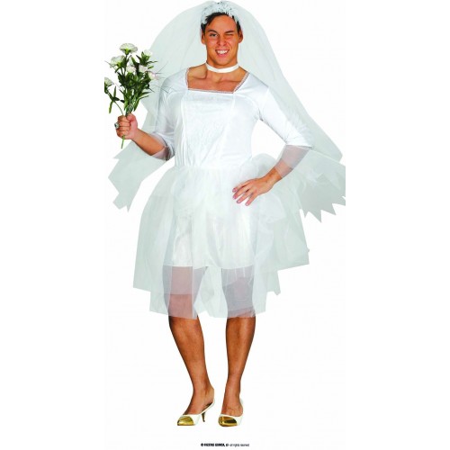 DISFRAZ T-XL NOVIA HOMBRE