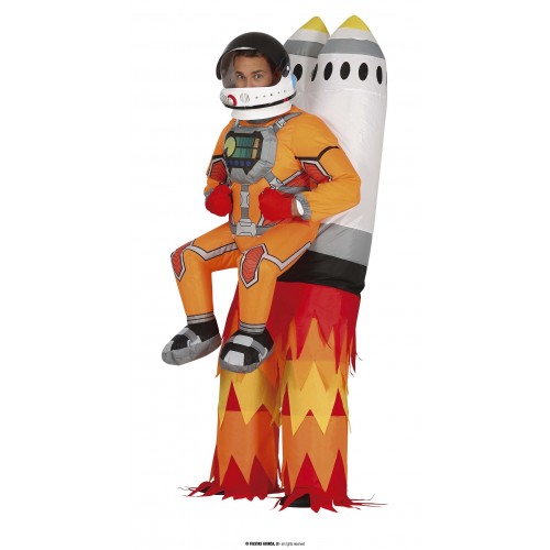 MEGA DISFRAZ COHETE   ASTRONAUTA