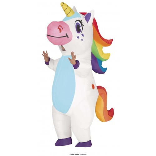  MEGA DISFRAZ HINCHABLE UNICORNIO