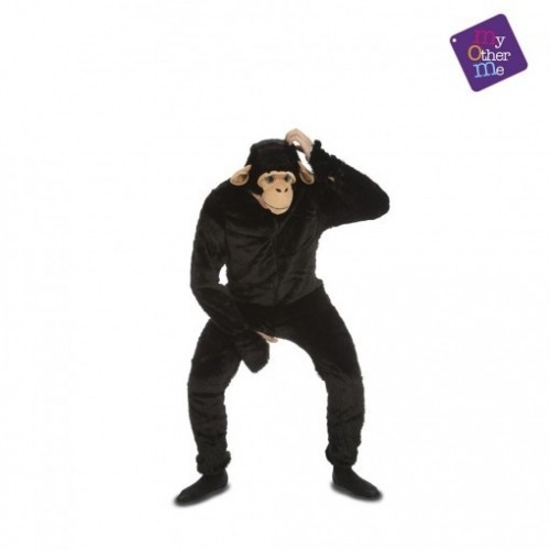  DISFRAZ T-XS CHIMPANCÉ ADULTO