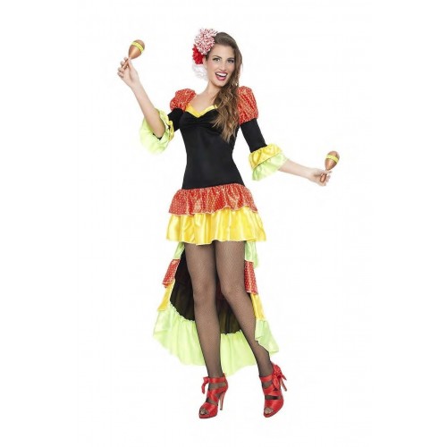  DISFRAZ T-M/L VESTIDO SALSA ADULTO