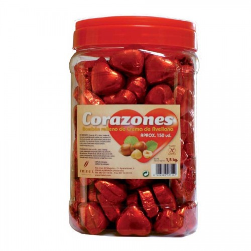 BOTE 150 CORAZON ROJO 1,5KG