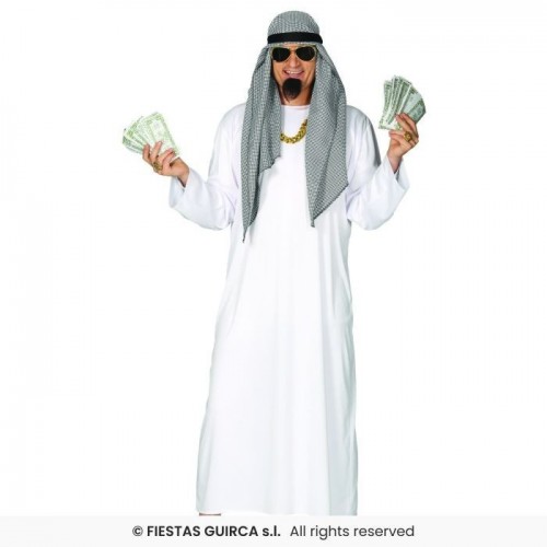 DISFRAZ T-XXL JEQUE ARABE HOMBRE