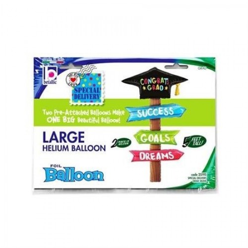 GLOBO 5FT FOIL LETREROS GRADUACION