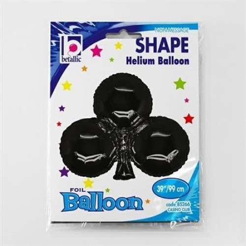 GLOBO 39" FOIL POKER CASINO