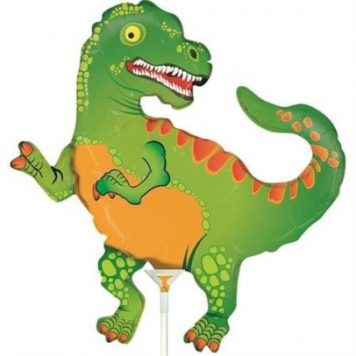 GLOBO 14" PALO FOIL MINI DINOSAURIO