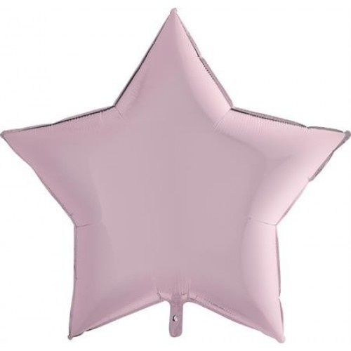   GLOBO 36" FOIL ESTRELLA ROSA