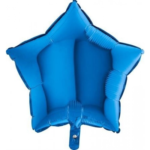   GLOBO 18" FOIL ESTRELLA AZUL
