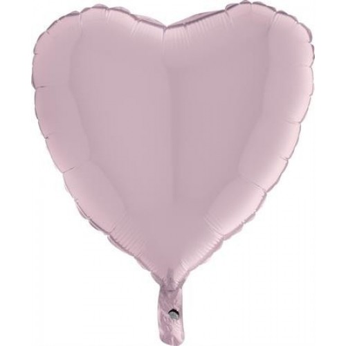   GLOBO 18" FOIL CORAZON ROSA