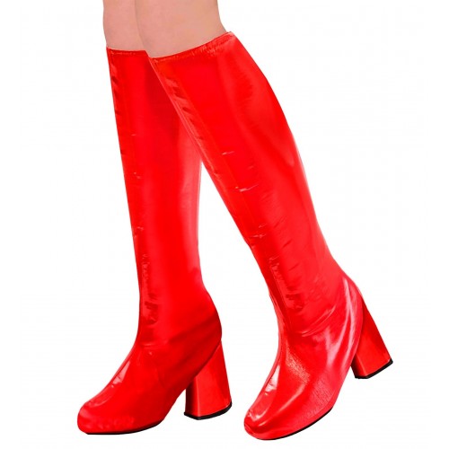   PAR CUBREBOTAS ADULTO COLOR ROJO
