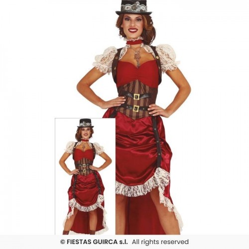  DISFRAZ T-M  STEAMPUNK MUJER