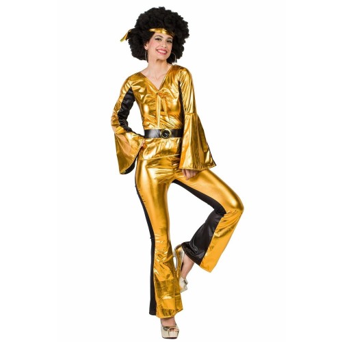  DISFRAZ T M/L DISCO  DORADO