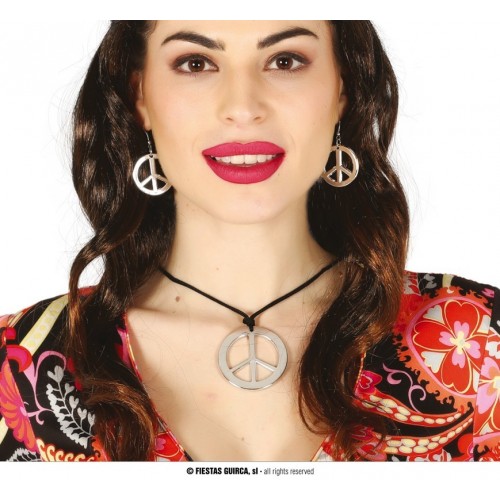 SET PENDIENTES COLGANTE HIPPIE