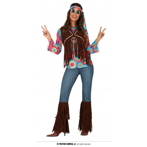  DISFRAZ T-M HIPPIE